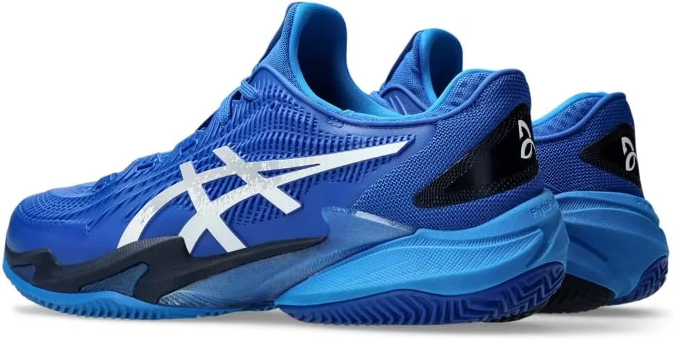 Кроссовки для тенниса ASICS Court FF 3 Clay, Tuna Blue Pure Silver — фото 4