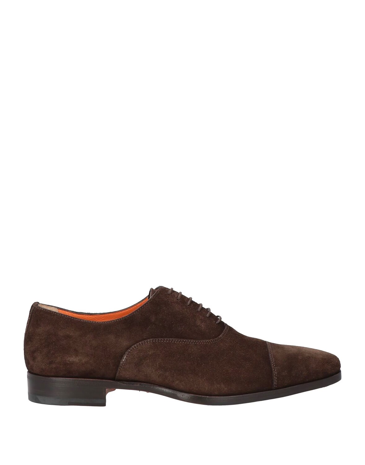 

Туфли на шнуровке Santoni, темно-коричневый