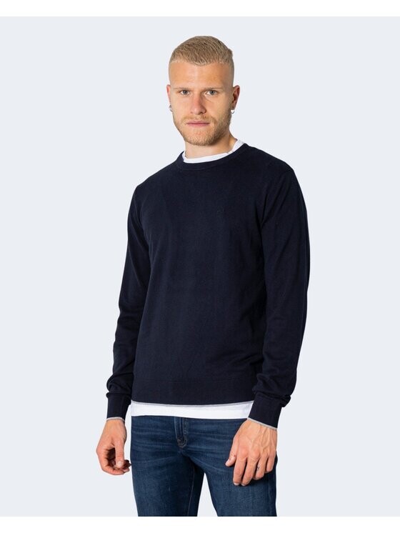 

Облегающий свитер Armani Exchange, синий