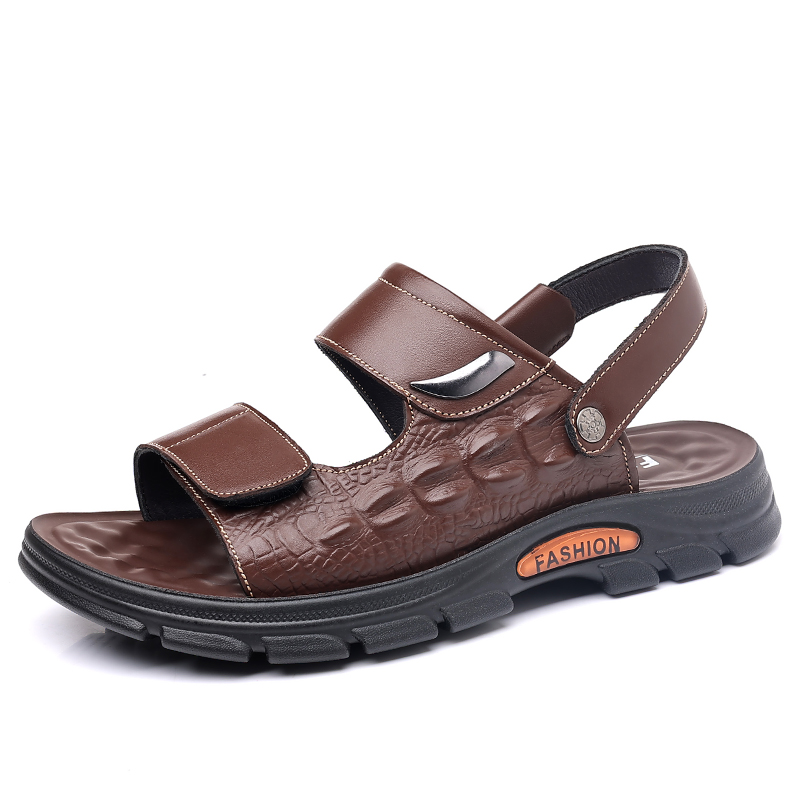 

Bindu Мужские пляжные сандалии коричневые, цвет Brown