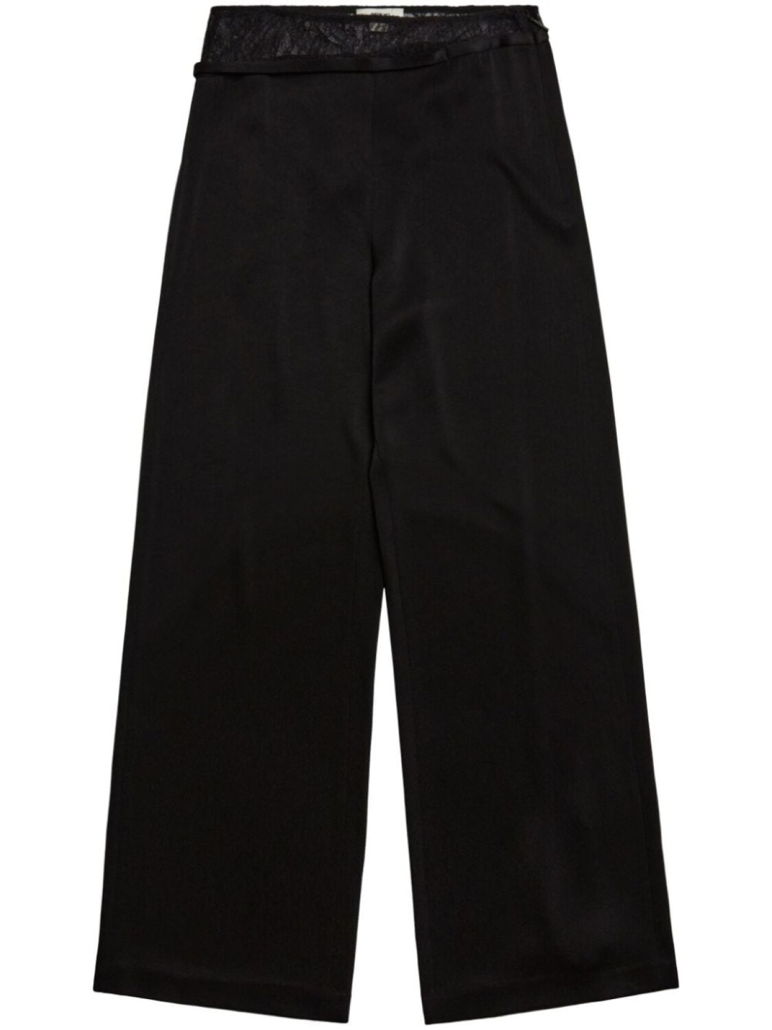 

Jason Wu широкие брюки с кружевной отделкой, черный