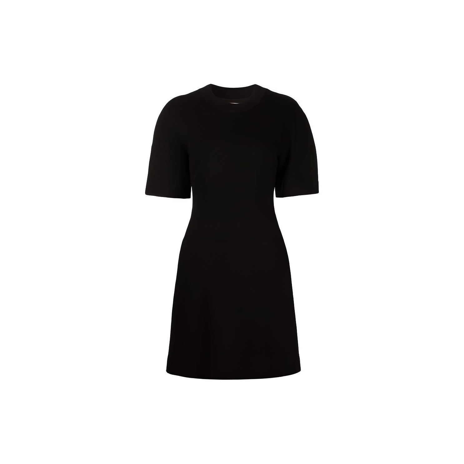 

Alexander McQueen Платье с короткими рукавами женское черное