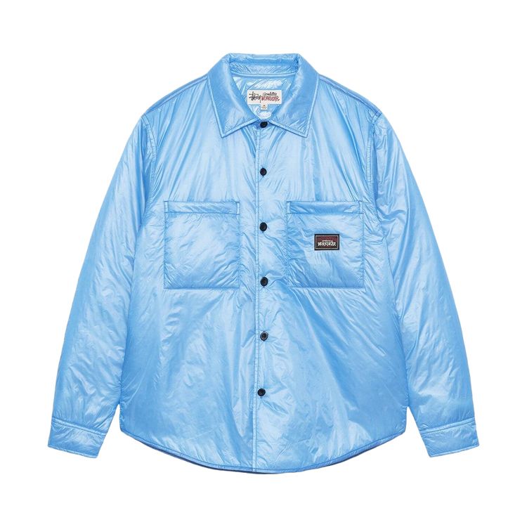 

Куртка Stussy Fatigue Overshirt Nylon Jacket Blue, синий