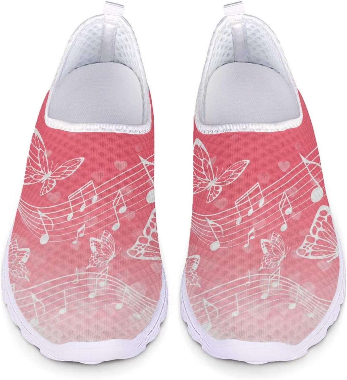 

Кроссовки Jeiento с американским флагом для мужчин и женщин, обувь для бега по дороге, женские и мужские удобные кроссовки для ходьбы, теннисные кроссовки, спортивная обувь, Music Note