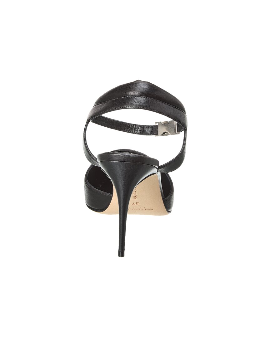 Туфли-лодочки Manolo Blahnik Noumaknu 90 Leather, черный — фото 3