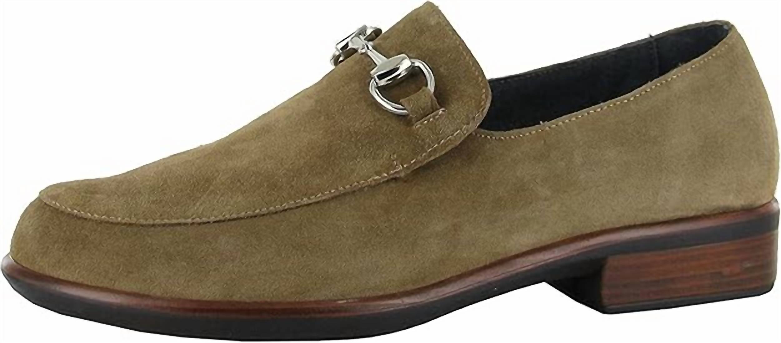 Женские мокасины Bentu из замши Acorn NAOT