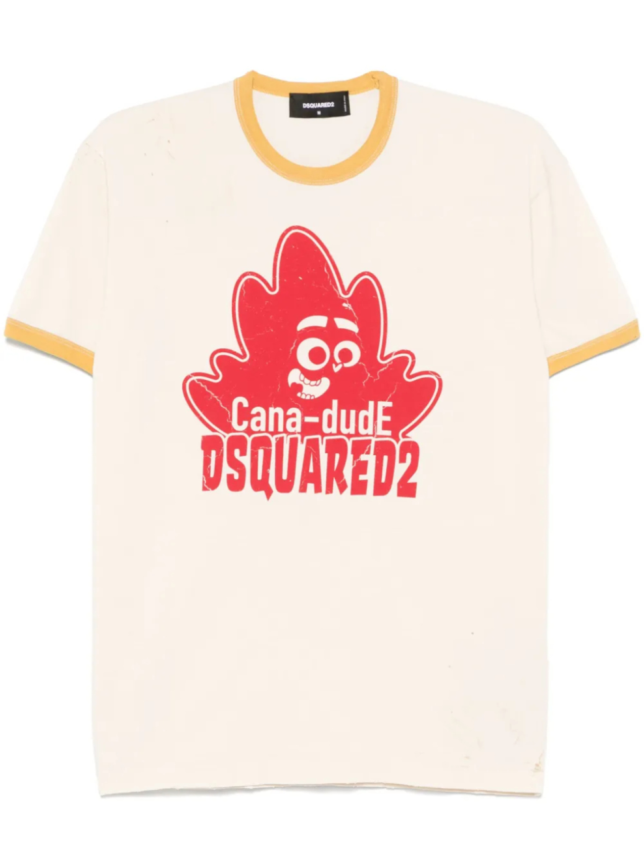 

DSQUARED2 футболка с графичным принтом, нейтральный