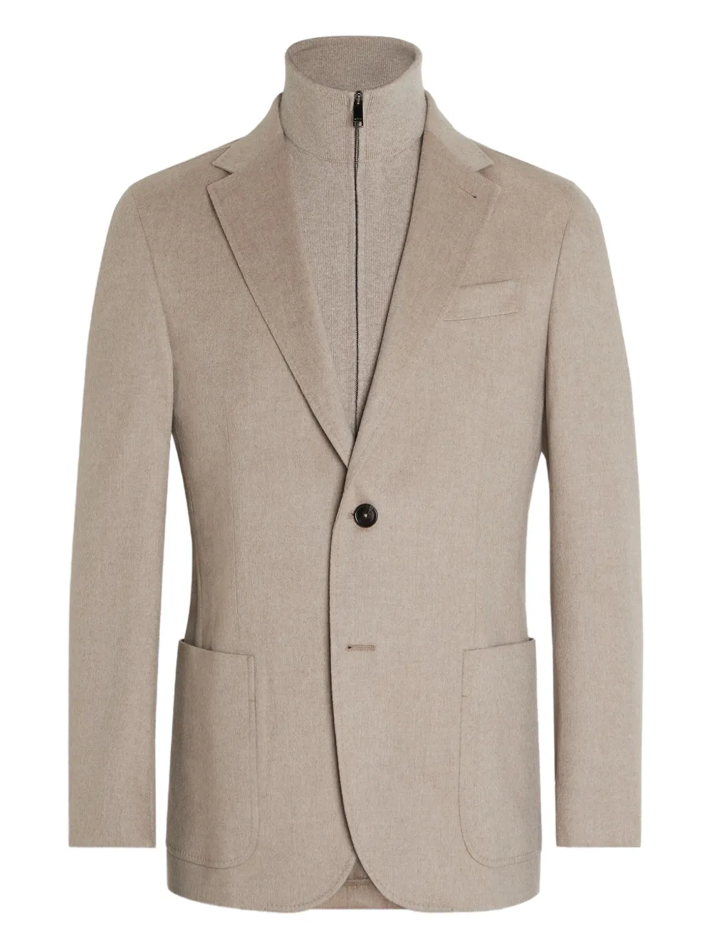 

Кашемировый пиджак Zegna, нейтральный