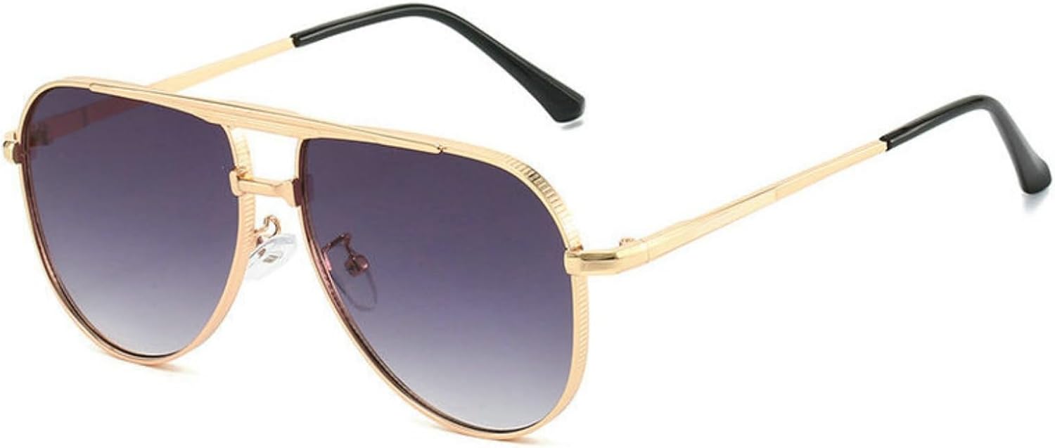 

Willochra Ретро Классические Женские Солнцезащитные очки большого размера Круглые Мужские Солнцезащитные очки-пилот Роскошная металлическая оправа Солнцезащитные очки с защитой от УФ-излучения UV400, C2