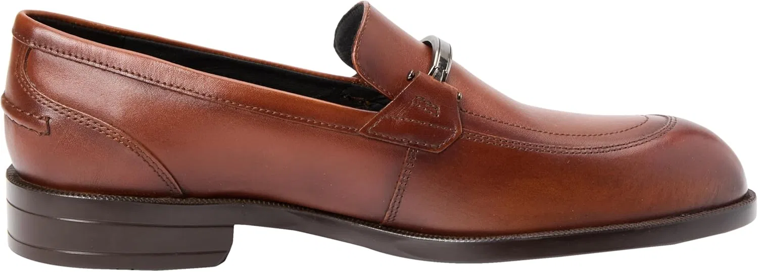 Туфли BOSS Men's Tayil_loaf_buloafer, Medium Brown — фото 4