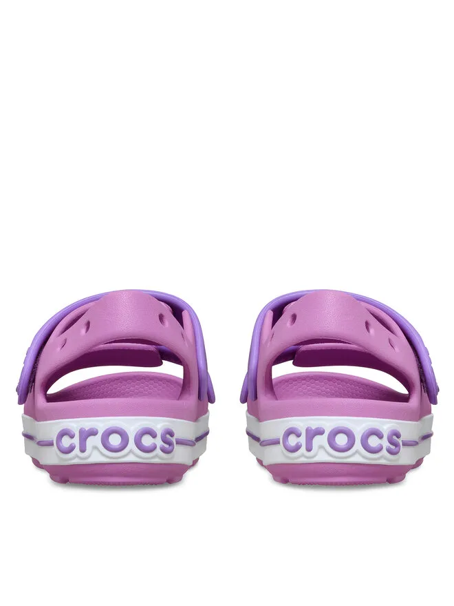 Crocs Сандалии Crocband Cruiser Sandal K 209423 фиолетовые — фото 3