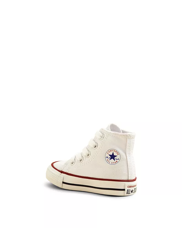 Универсальные высокие кеды Chuck Taylor All Star - для ходьбы, для малышей. Converse, белый — фото 2
