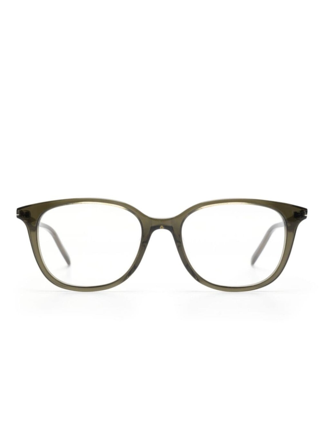

Saint Laurent Eyewear очки в оправе трапециевидной формы, зеленый