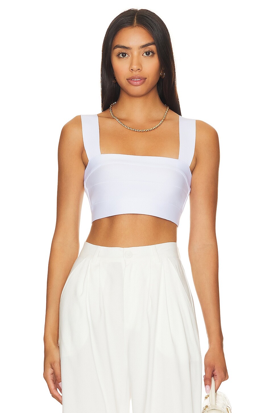 

Топ Susana Monaco Bandage Crop, цвет Sugar