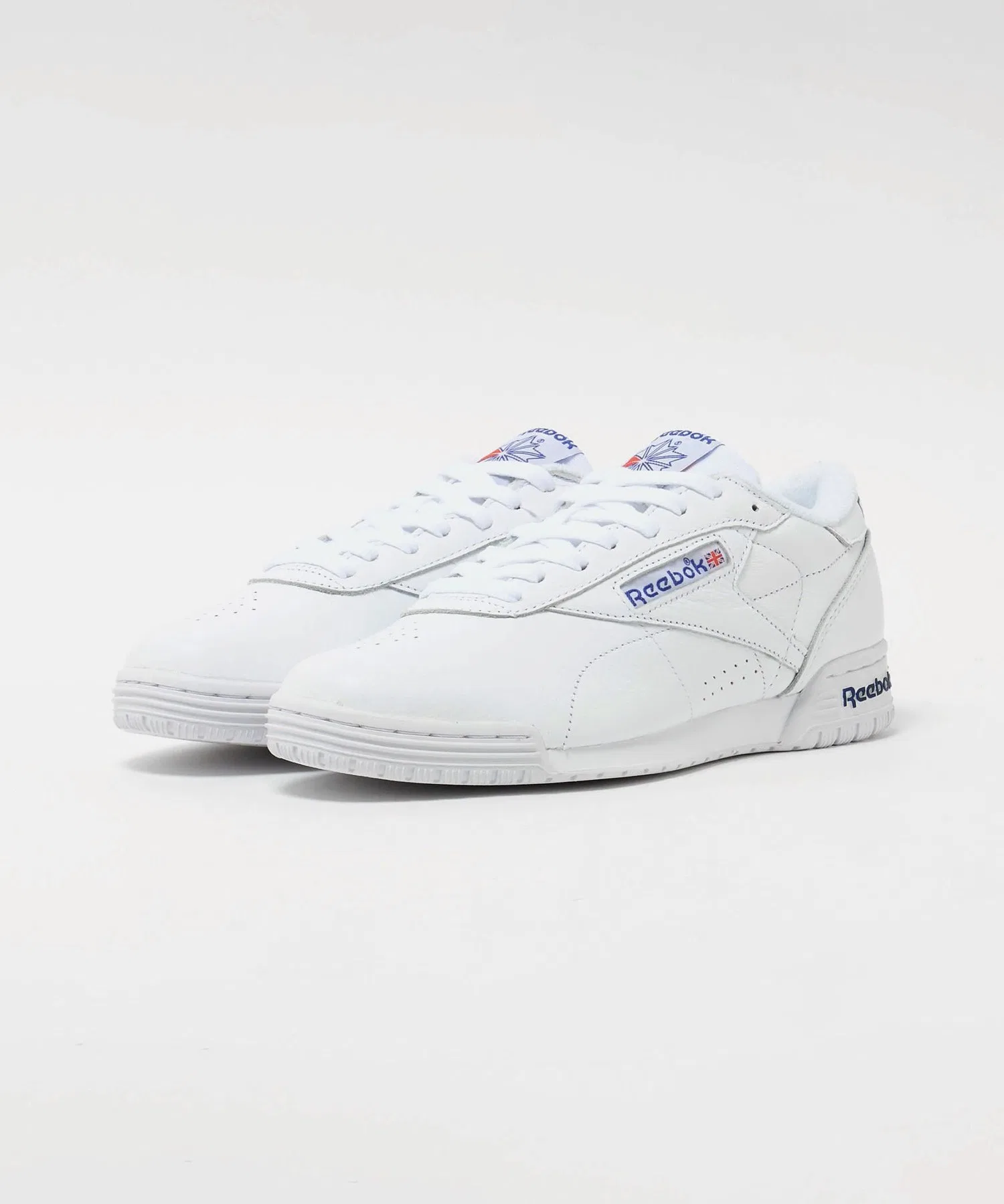 Мужские кожаные кроссовки Reebok EXOFIT чёрные — фото 2