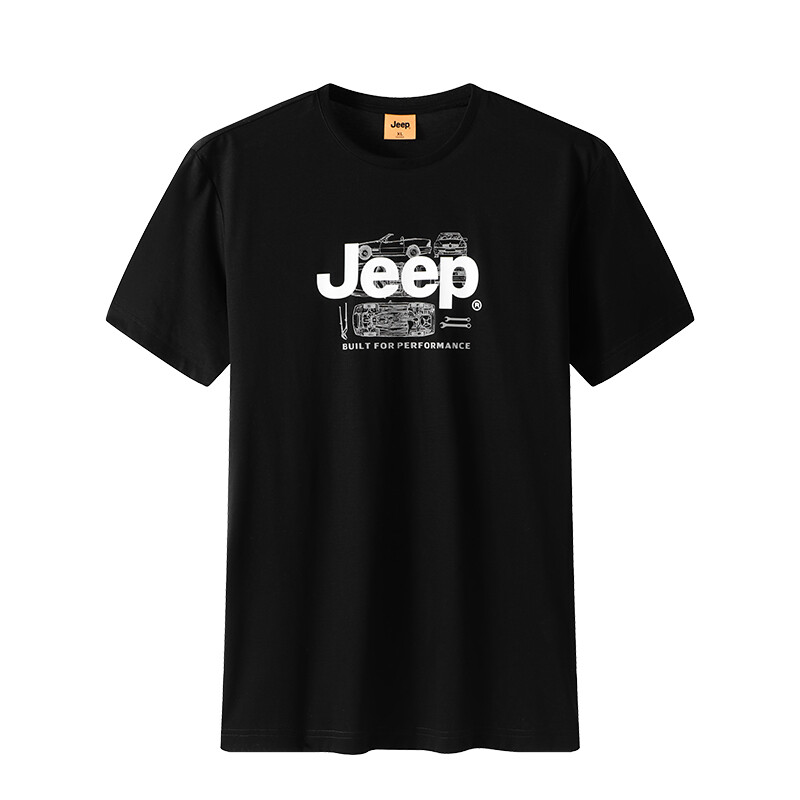 

Футболка унисекс Jeep, черный