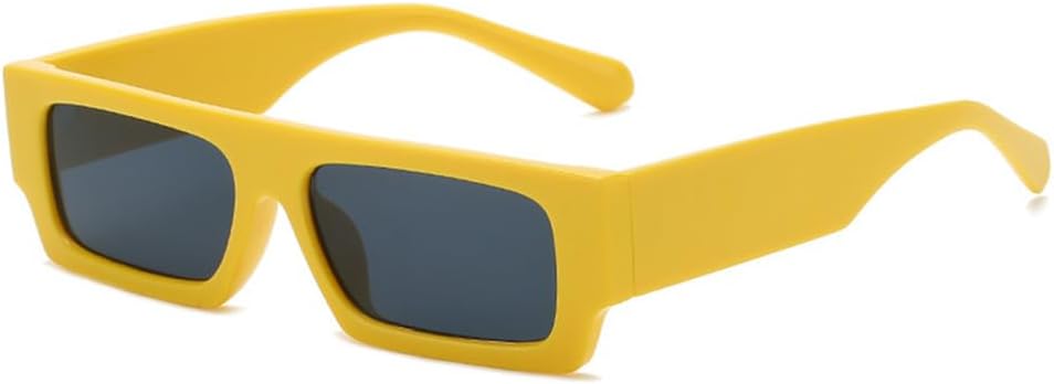 

Солнцезащитные очки UV400 - маленькая оправа в стиле панк с широкими дужками и леопардовым принтом для женщин и мужчин, для бега и занятий спортом на открытом воздухе UYPTK, Yellow