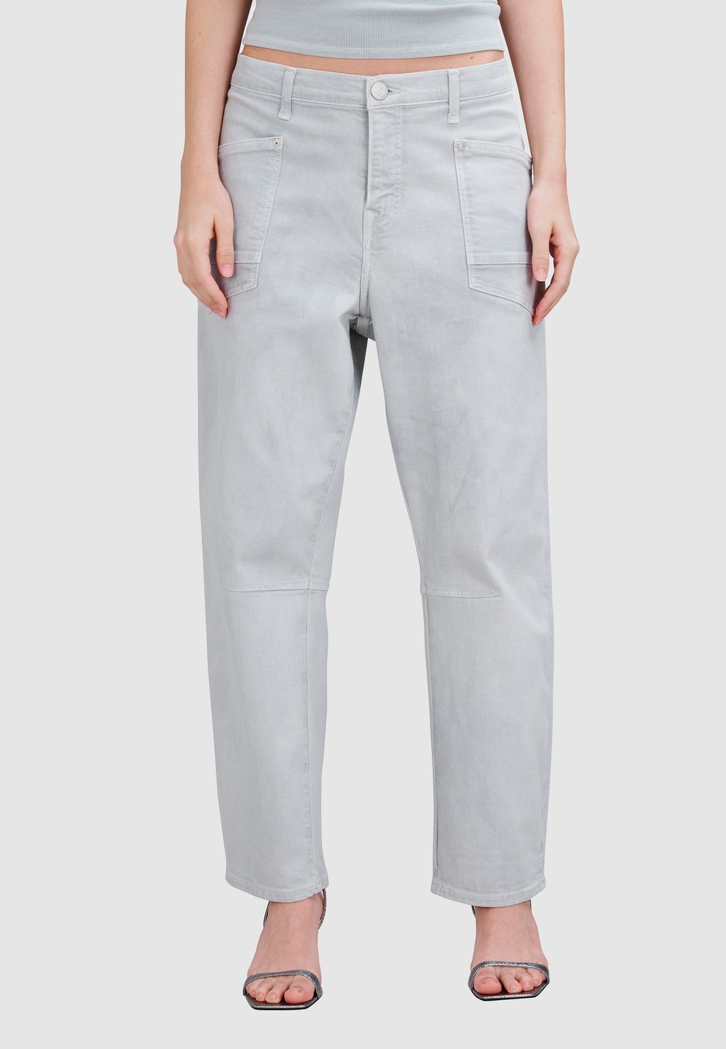 

Джинсы прямого кроя ARMY PANT FATIGUE True Religion, светло-серый