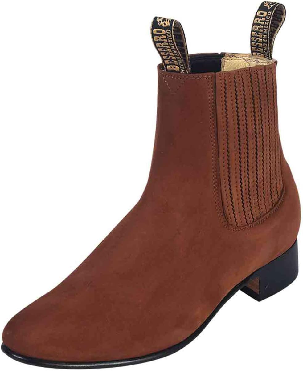 

Мужские ботинки El Besserro Ботин Чарро из настоящей нубуковой кожи, цвет верблюжий Generic