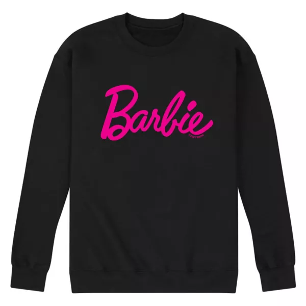 

Мужской флисовый свитшот с классическим лого Barbie Licensed Character, черный