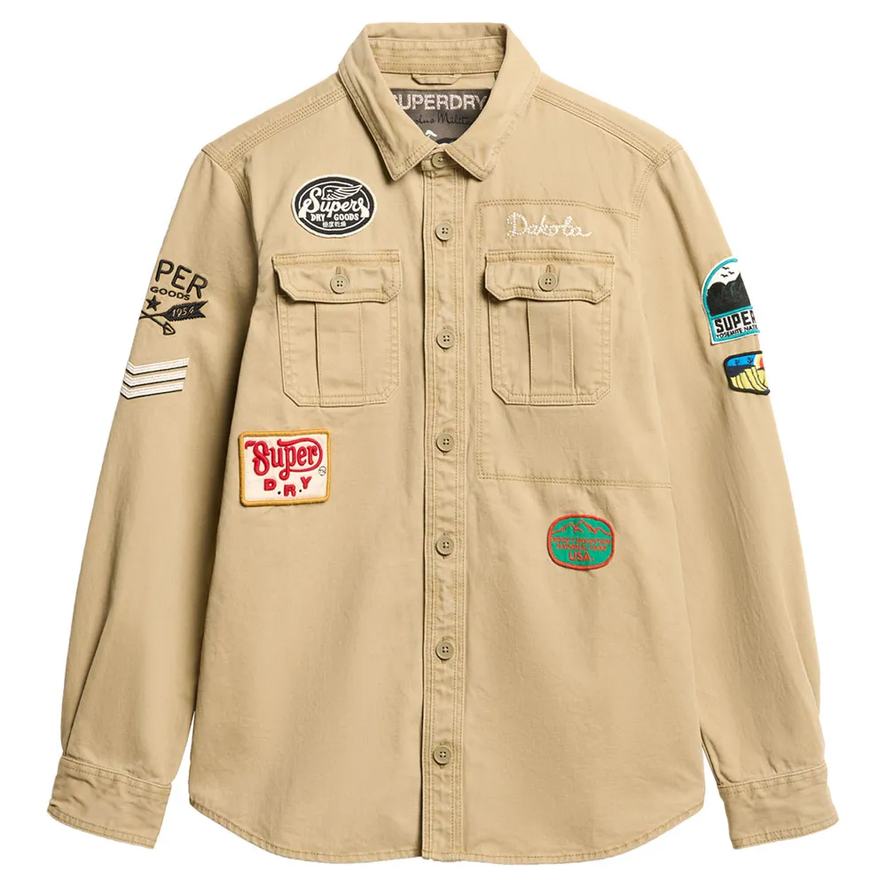 

Рубашка Superdry Scou, коричневый