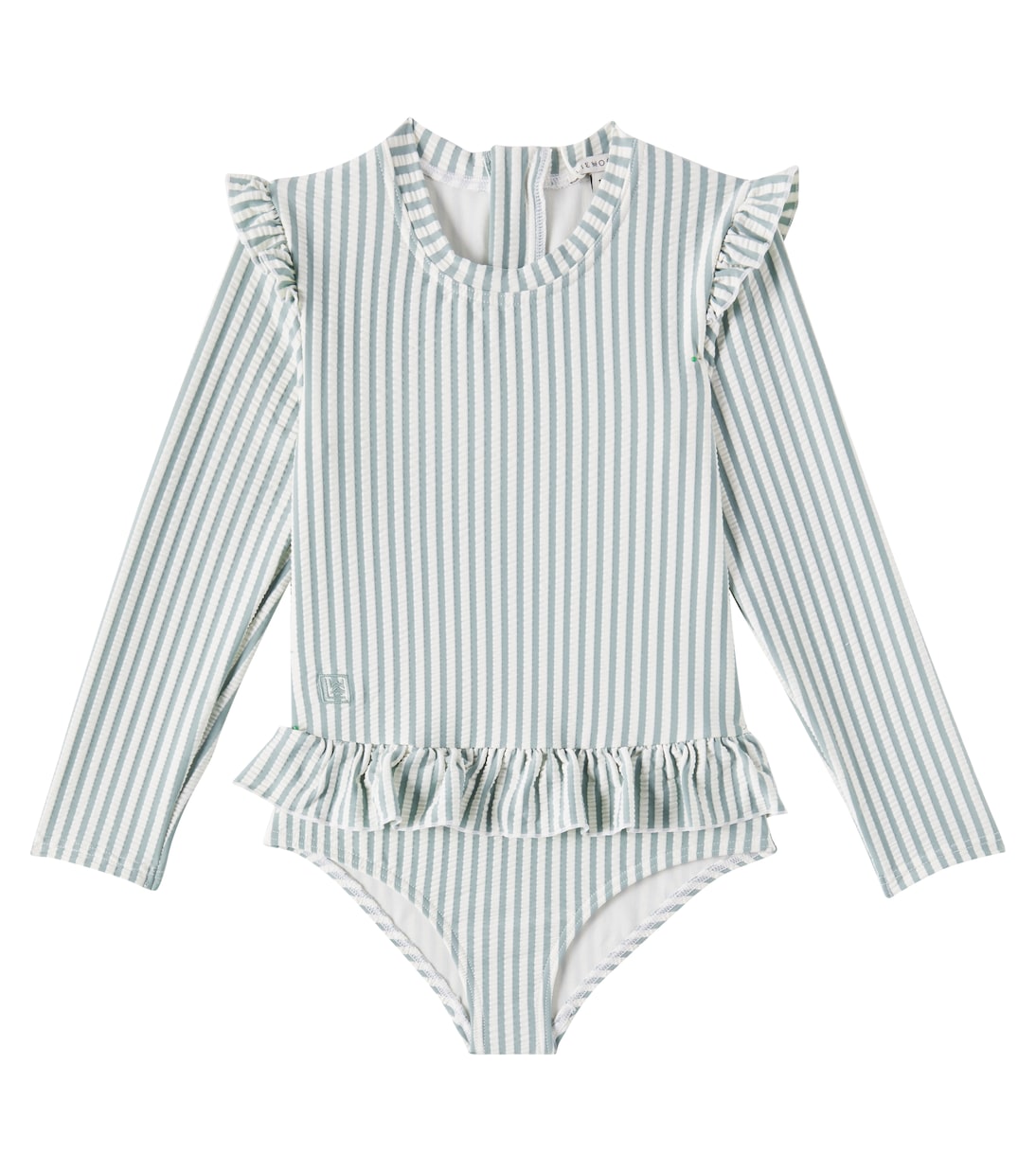 

Купальник Sille с рюшами из пике Liewood, Stripe Peppermint / Creme