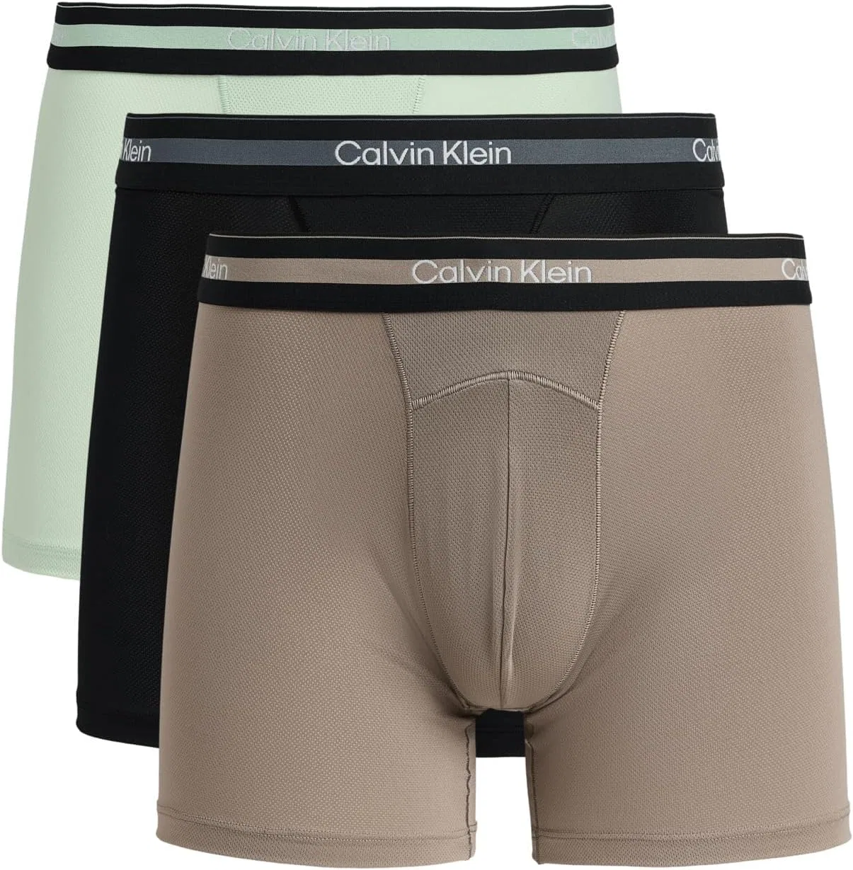 Боксеры Calvin Klein, Black, Fungi, Seafoam Wave