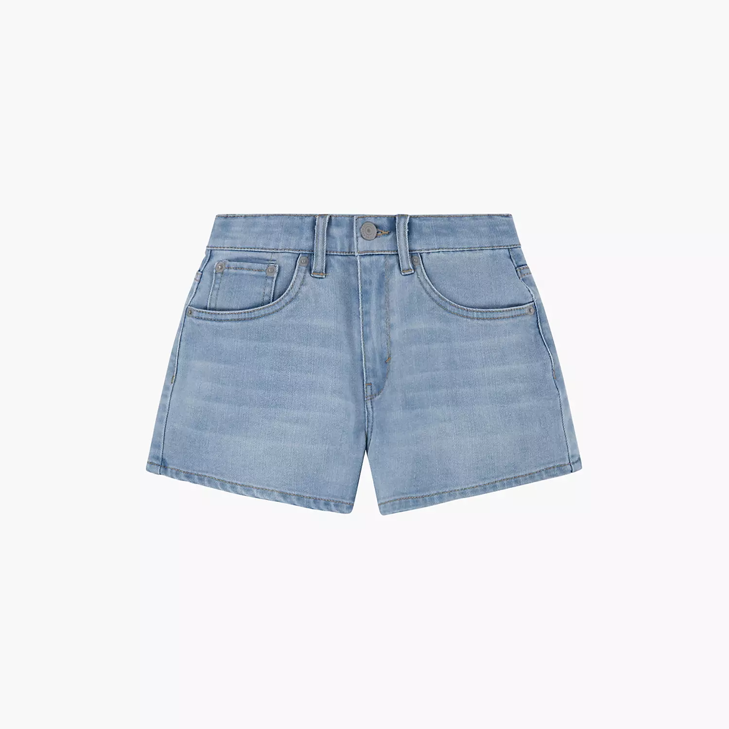 

Мини-шорты для мамочек Большие девочки 7-16 Levi's, цвет Doubt It - Light Wash