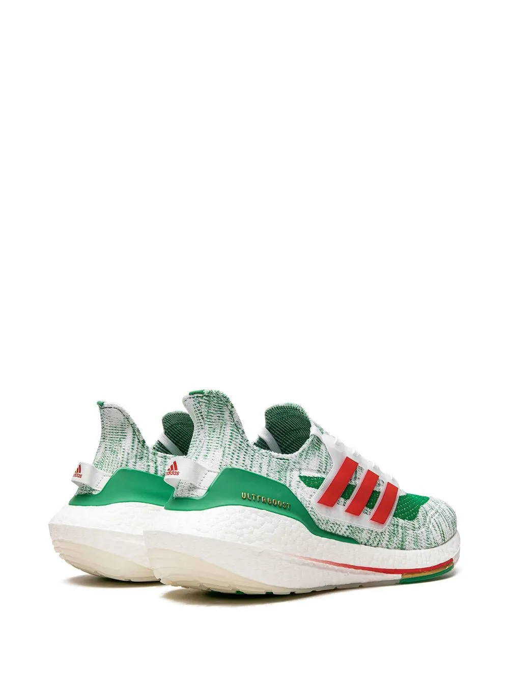 Кроссовки Ultraboost 21 Mexico Adidas, зеленый — фото 3