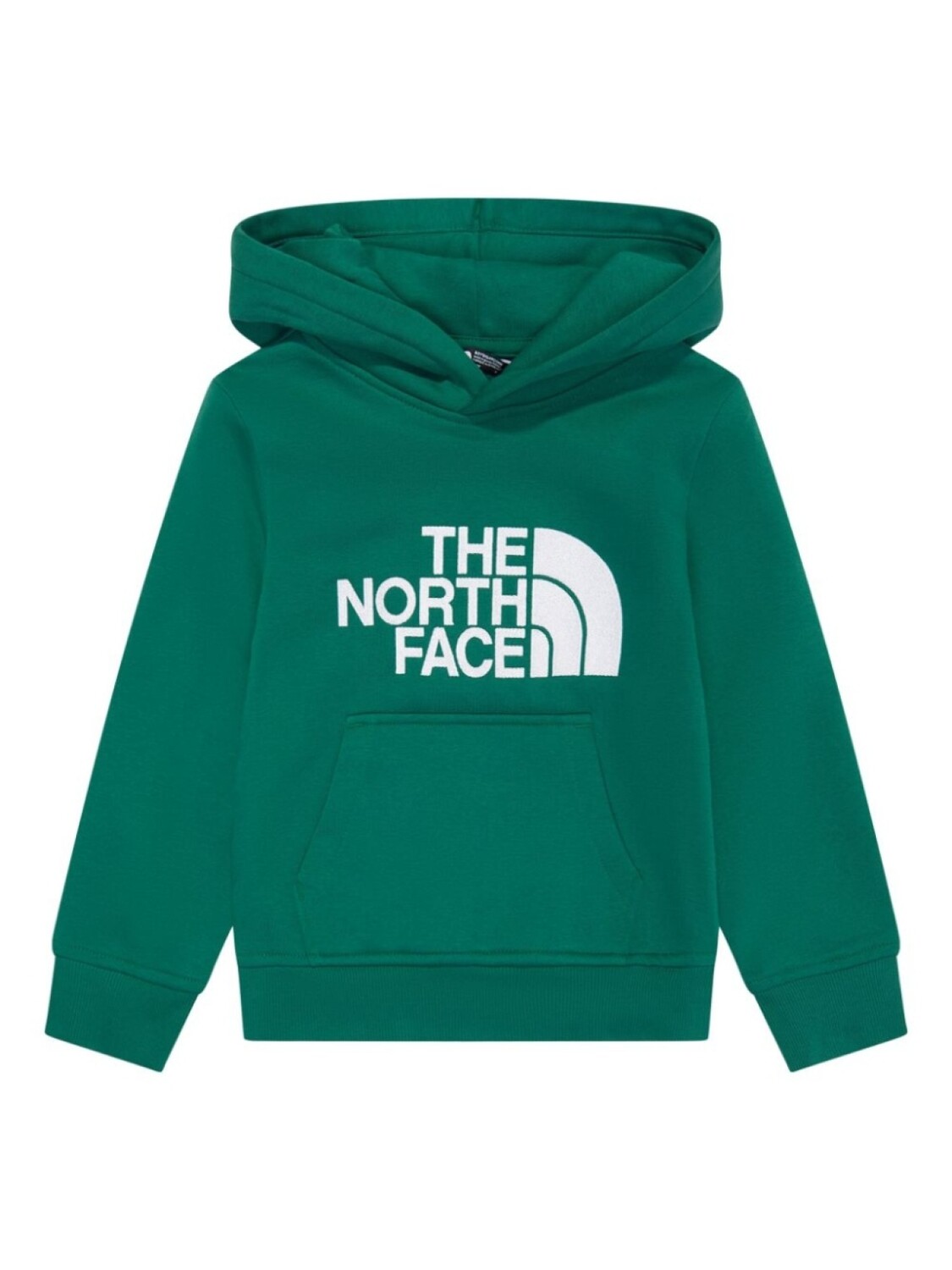 

Худи с логотипом The North Face Kids, зеленый