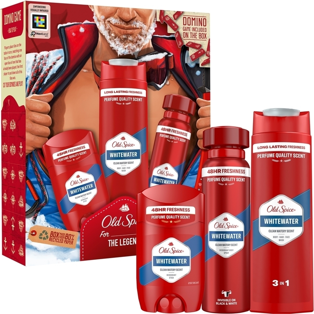 

Подарочный набор для альпинизма на бурной воде для мужчин Old Spice
