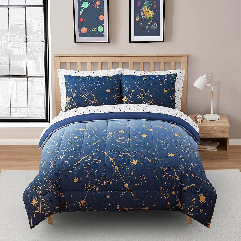

Детское одеяло и комплект постельного белья Galaxy из коллекции Sweet Home Collection, цвет Galaxy