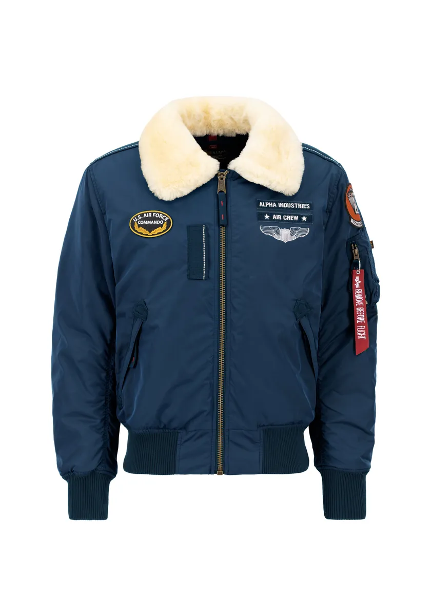 

Куртка-бомбер Alpha Industries " Alpha Industries Мужчины - Куртки-бомберы Injector III Air Force", цвет New Navy