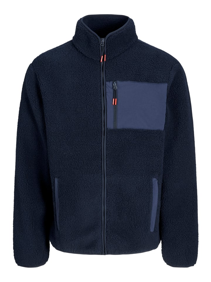 

Флисовая куртка Jack & Jones, темно-синий