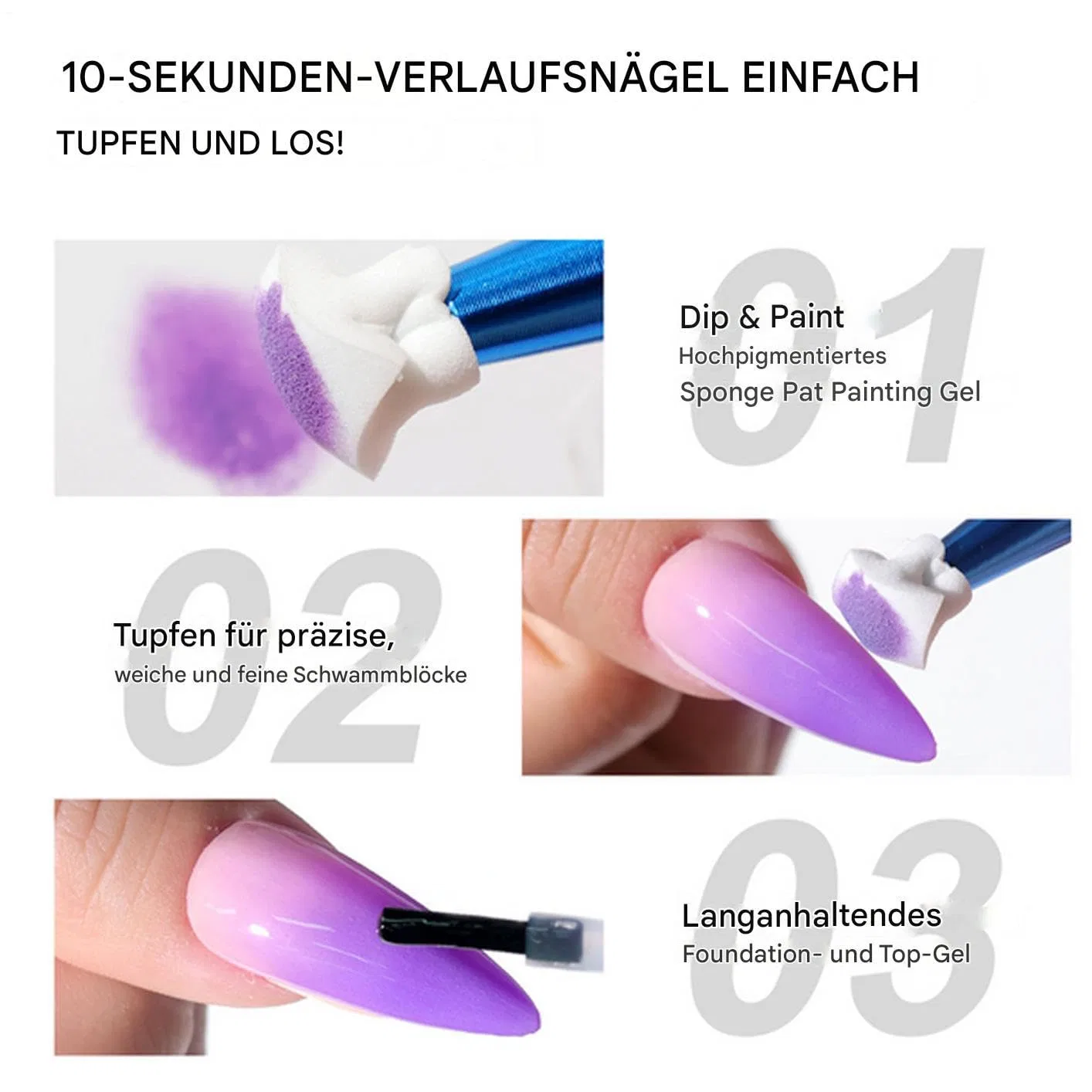 Набор для моделирования ногтей Nail Gel Art Set Generisch — фото 4