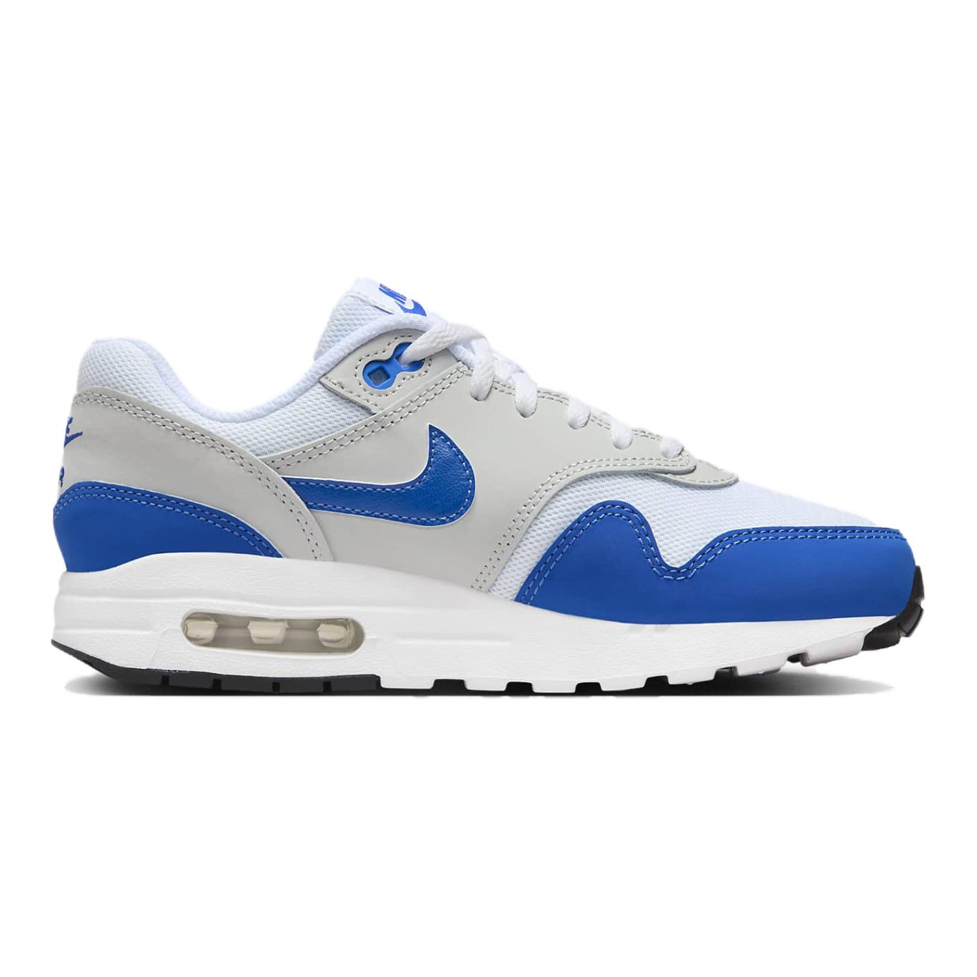 Nike Air Max 1 Royal 2024 GS, бело-синий — фото 2
