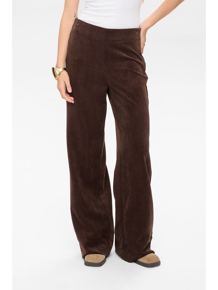 

NÜMPH Брюки Marlene "Nuthea" темно-коричневого цвета