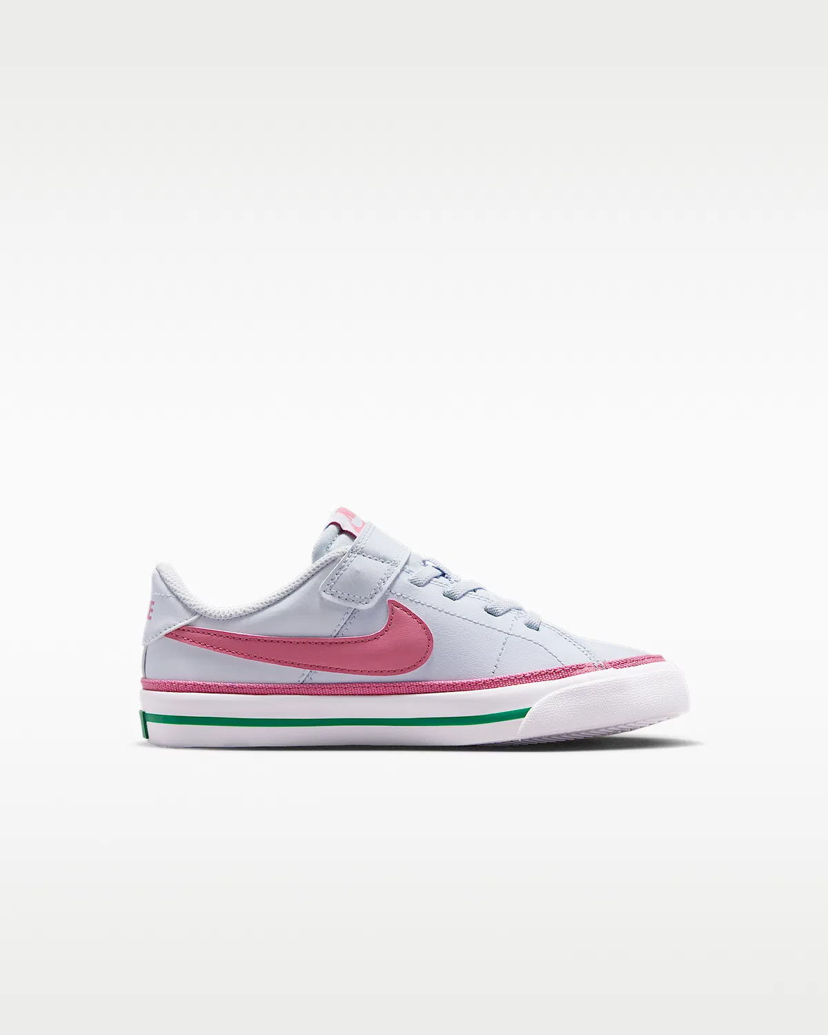 Детские кроссовки Nike Court Legacy, Football Grey/White/Malachite/Peony — фото 3