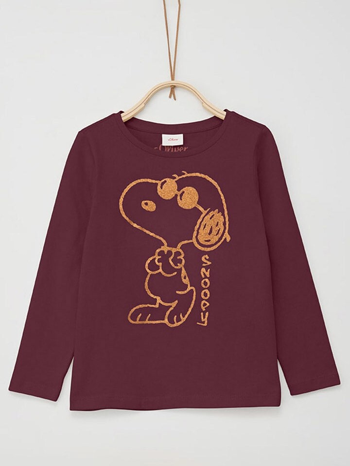 

Лонгслив s.Oliver Longsleeve, бордо