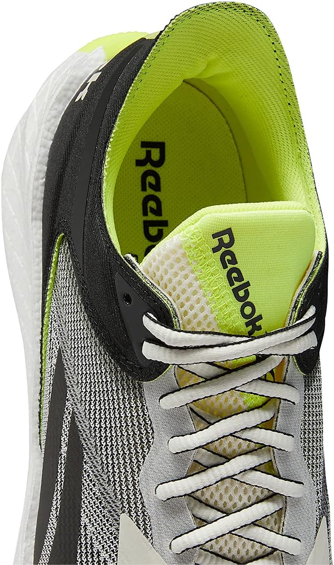 Мужские беговые кроссовки Reebok Floatride Energy Symmetros, белый/черный/желтый — фото 4