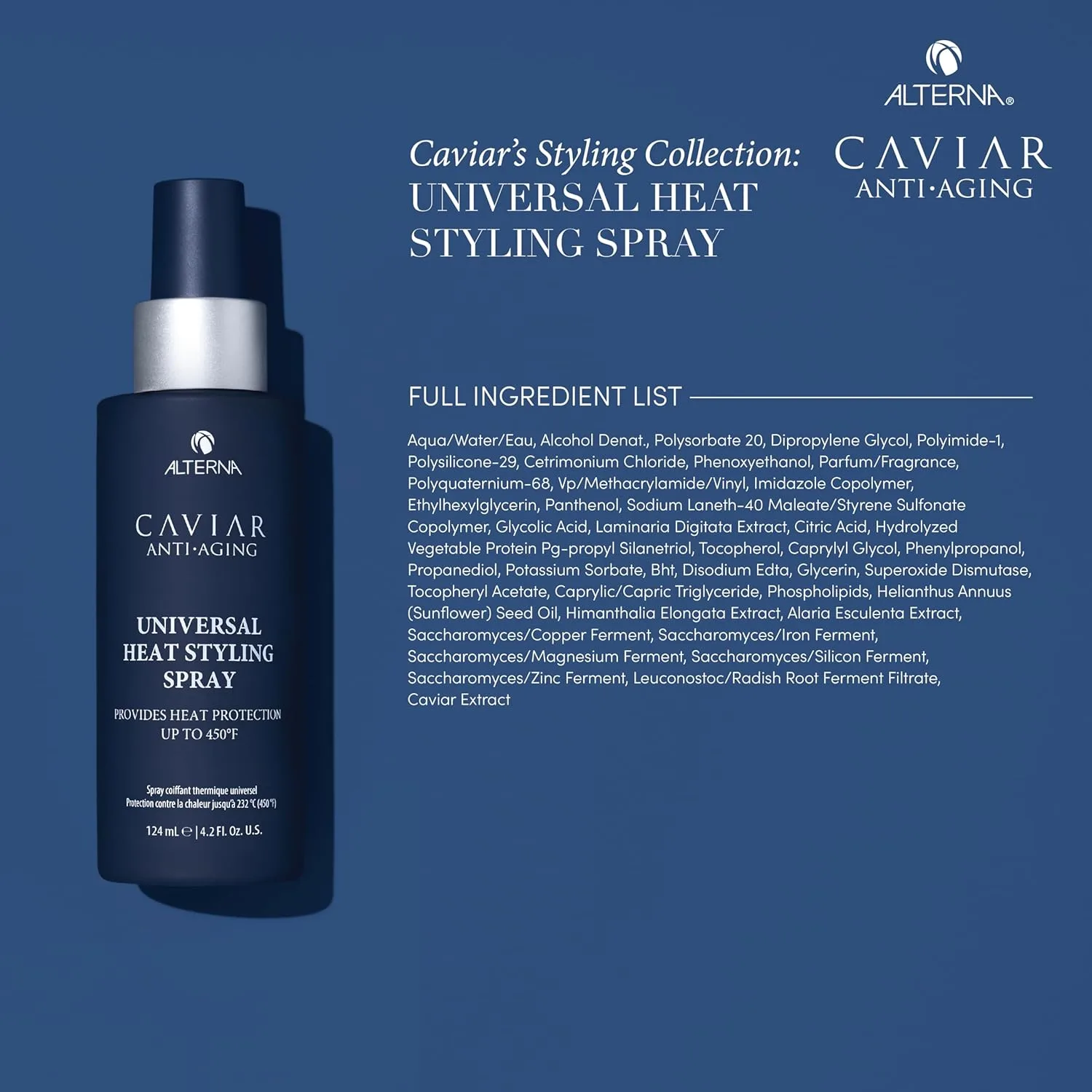 Alterna Haircare CAVIAR Anti-Aging универсальный спрей для укладки с термозащитой 125 мл — фото 4