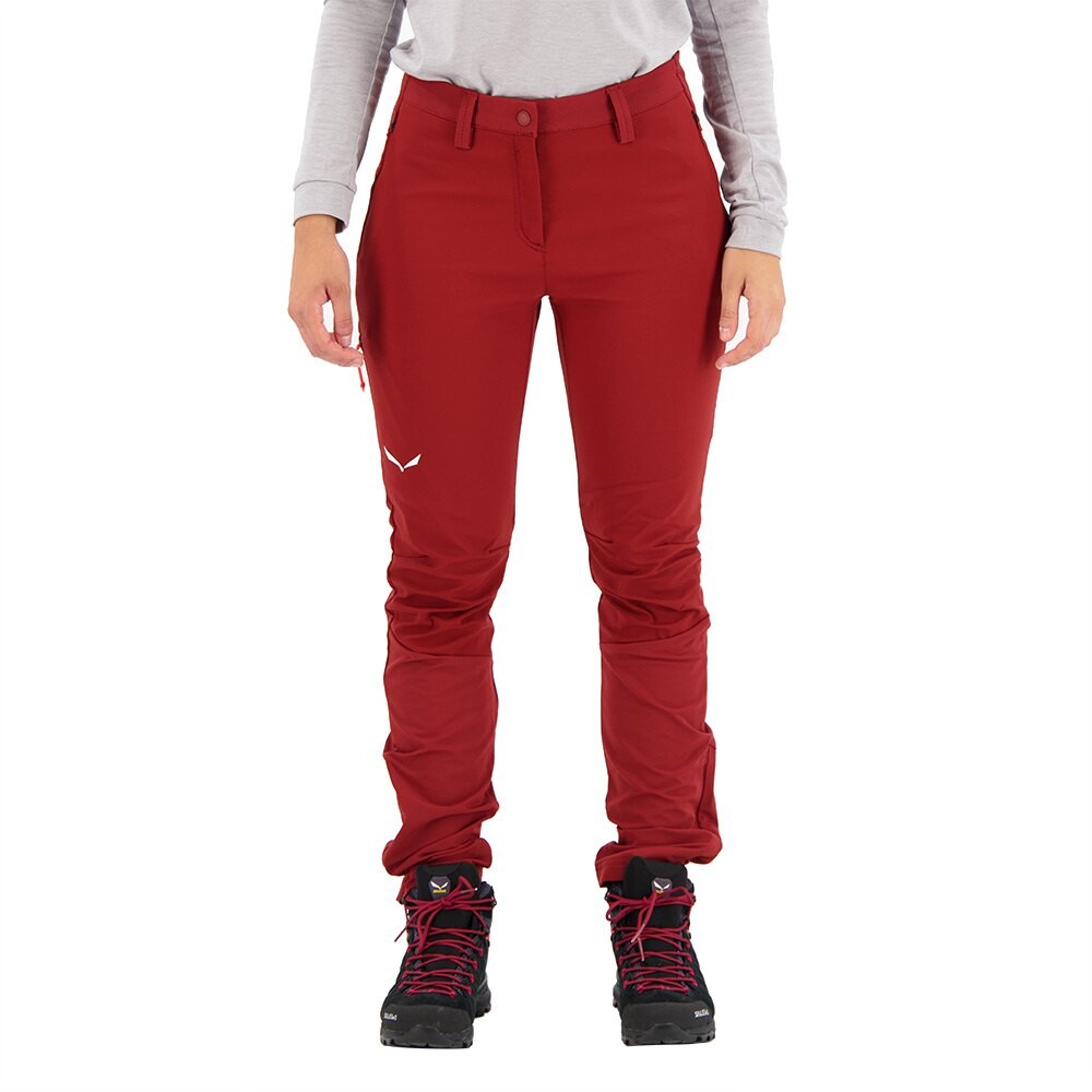 

Брюки Salewa Puez Orval 2 Durastretch, красный