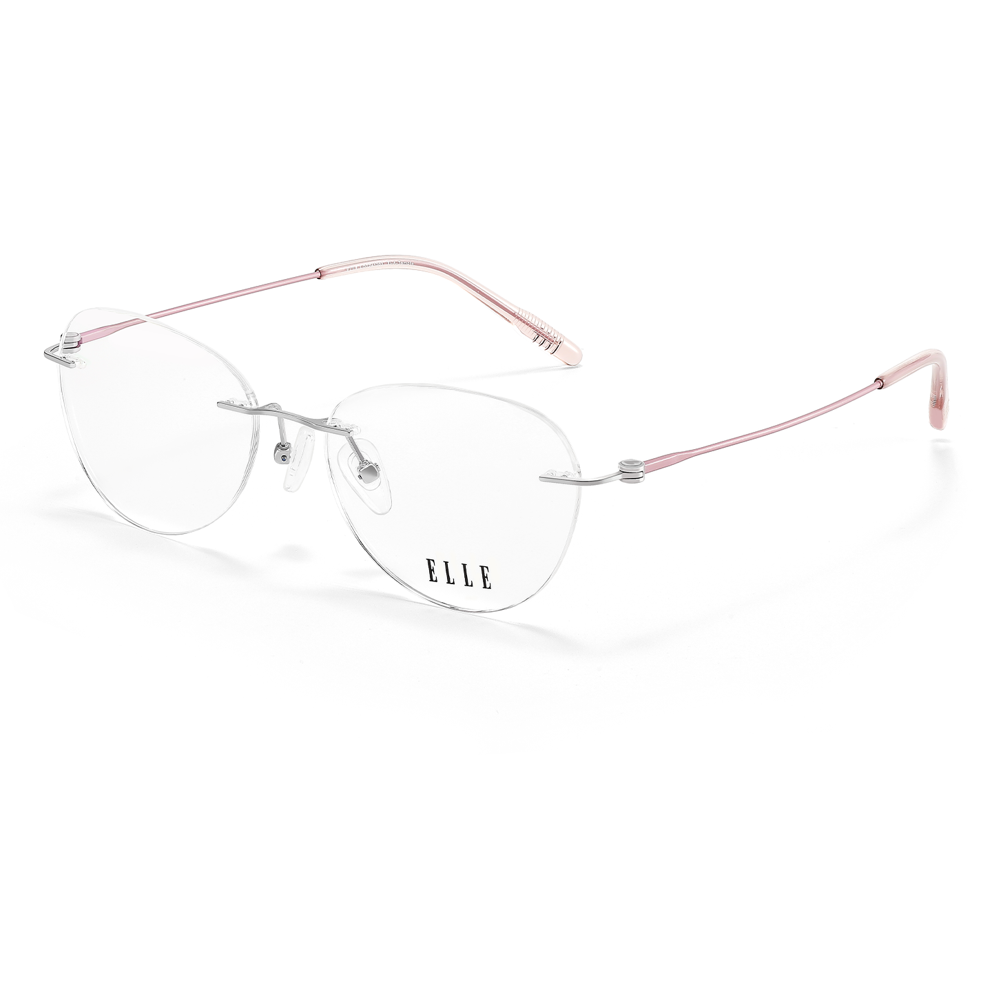 

Оправы для очков из титанового сплава Unisex ELLE, el1003a90[0 degree plano синий светло-blocking lens]