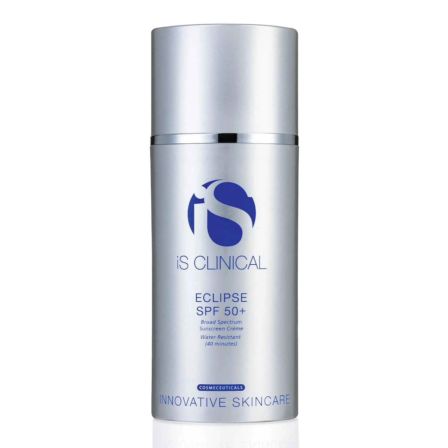 Солнцезащитный крем iS CLINICAL Eclipse SPF 50+ с тонирующим эффектом и оксидом цинка, ультралегкий, нежирный, с матовым финишем., Transcluent