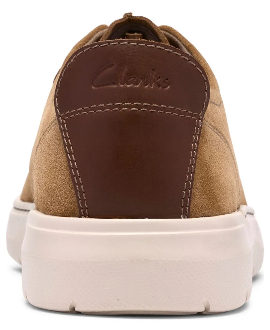 Мужские туфли на шнуровке Flexwell Tie Clarks, Sand Suede — фото 3