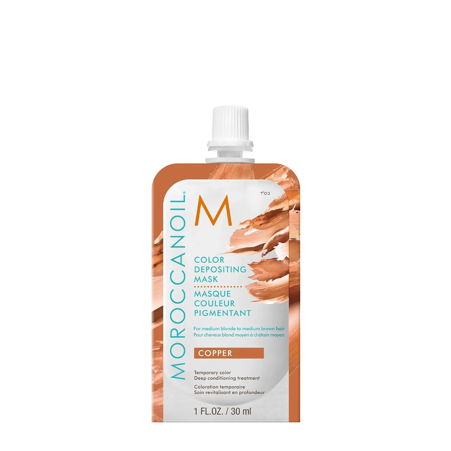 Маска для лица Moroccanoil Color Depositing Mask Packette, 1 жидкая унция., Copper