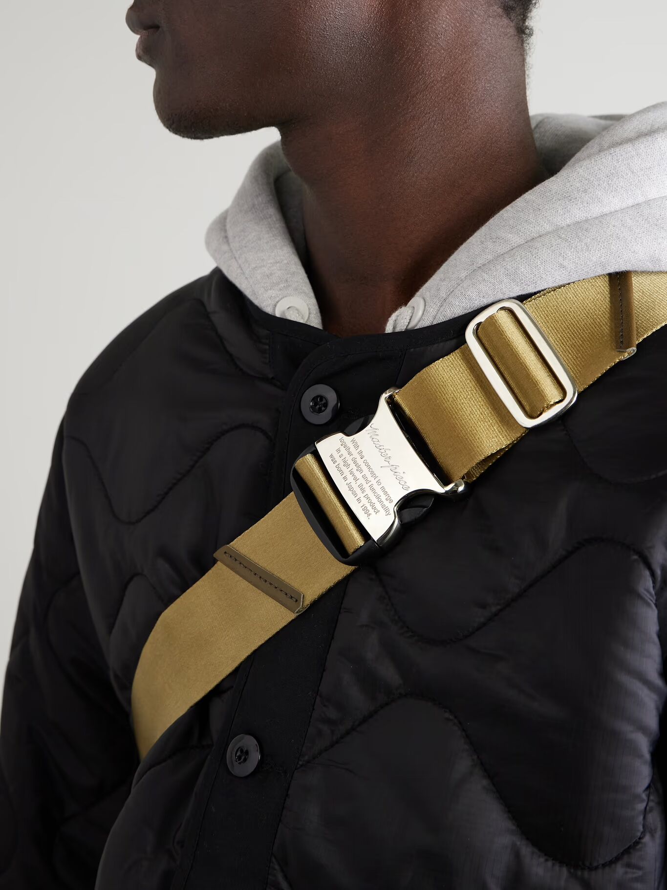 

Поясная сумка из баллистического нейлона CORDURA с кожаной отделкой MASTER-PIECE, зеленый