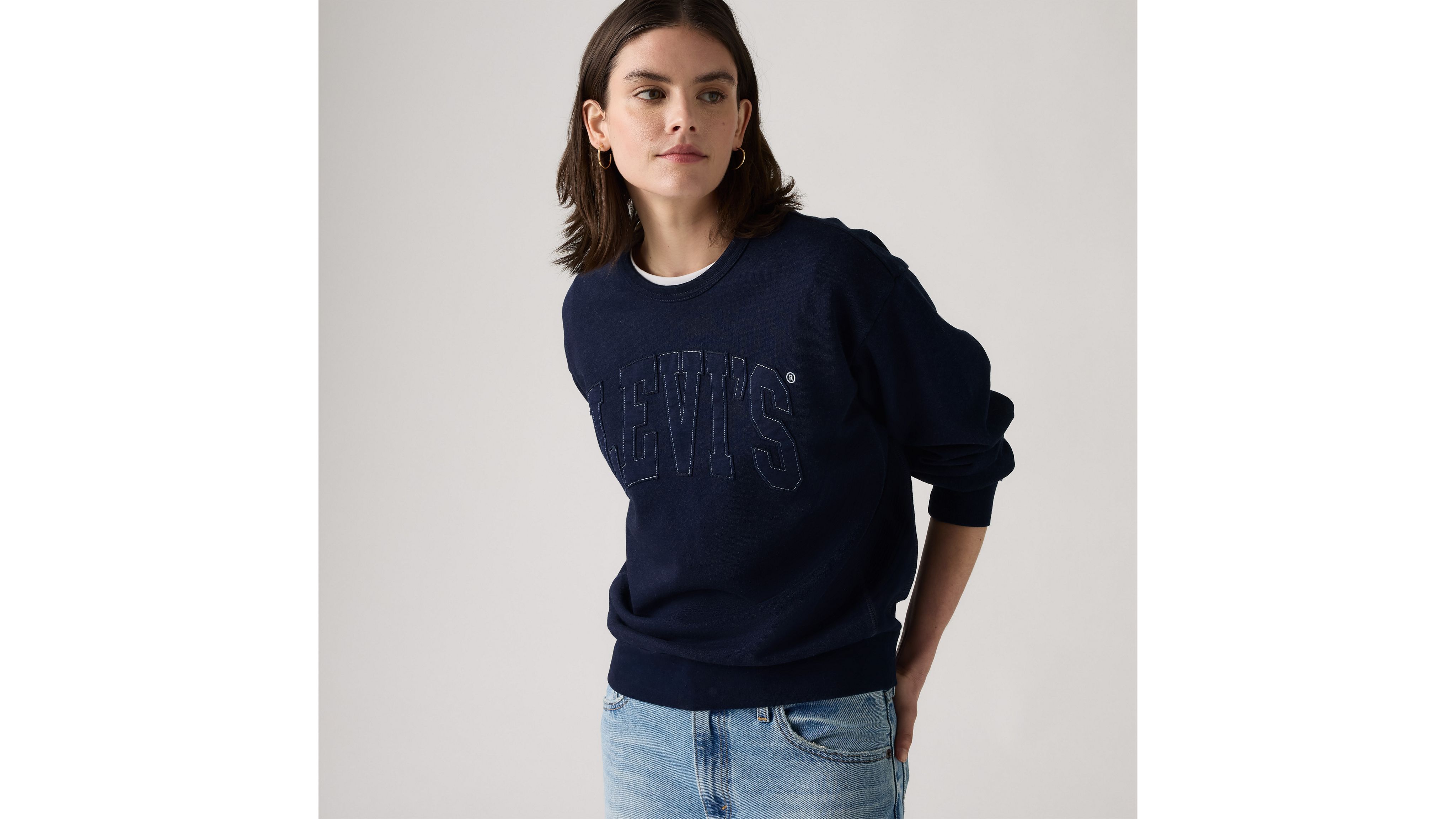 

Толстовка Graphic Heritage Crew Levi's, Indigo