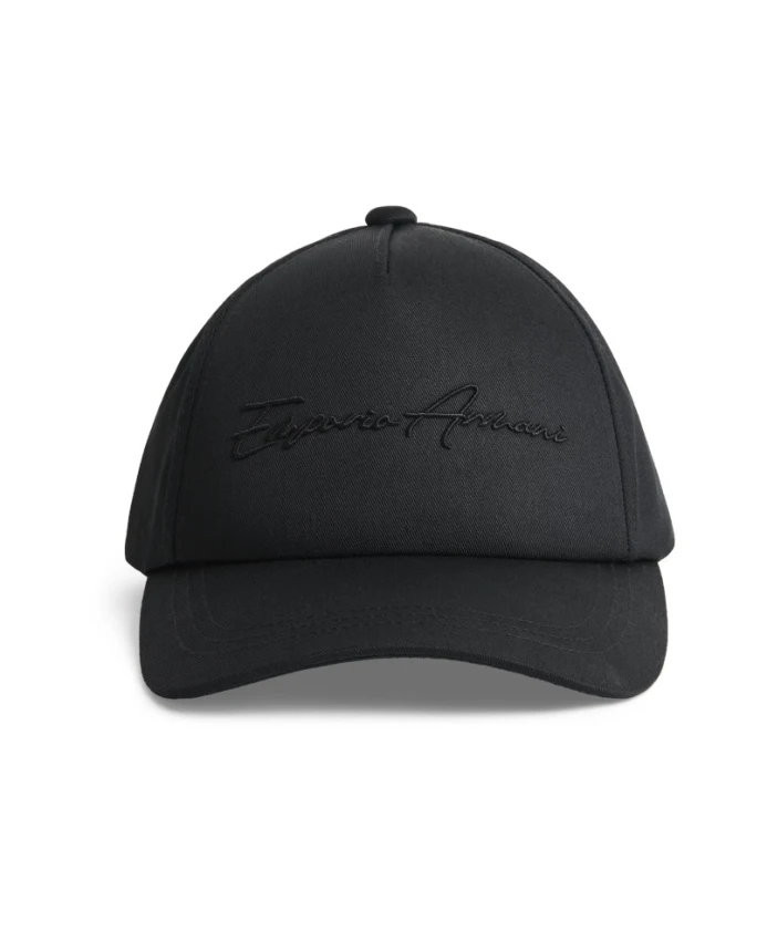 

Бейсболка с вышивкой Emporio Armani, черный