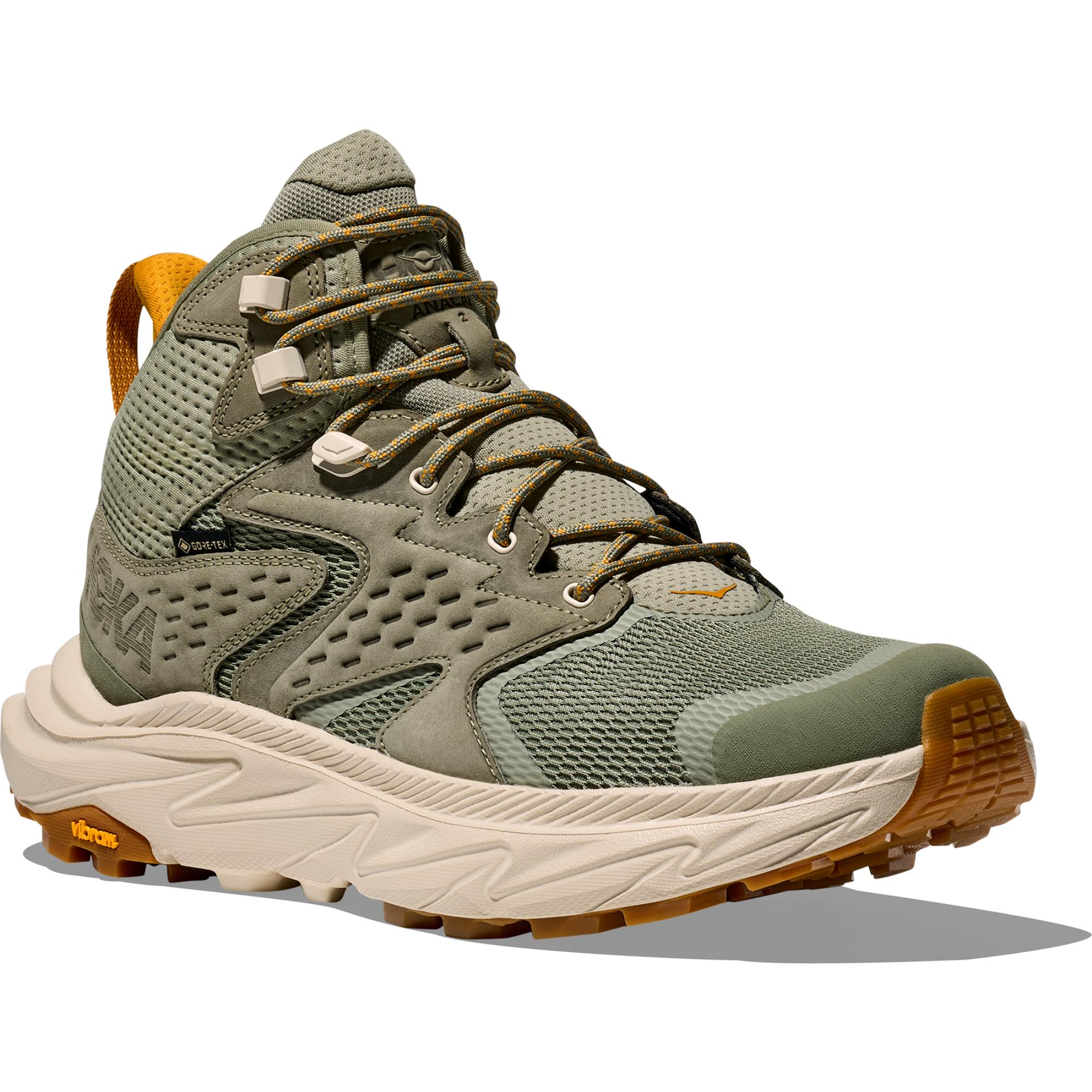 Мужские походные ботинки Anacapa 2 Mid GTX HOKA, Sea Moss/Oat Milk — фото 2